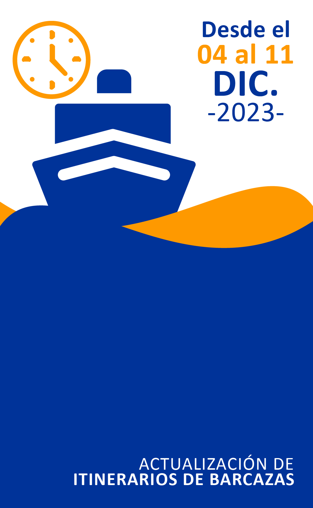 Conoce nuestros horarios